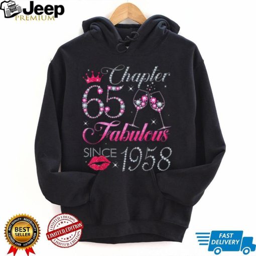 Chapter 65 Fabulous Since 1958 65Th Birthday Gift For Women T Shirt