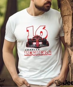 Charles Leclerc Formula One Sweatshirt F1 Two Sides T Shirt Shirt Unisex