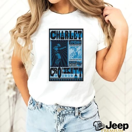 Charley Crockett August 16, 2023 KEMBA Live Poster Shirt