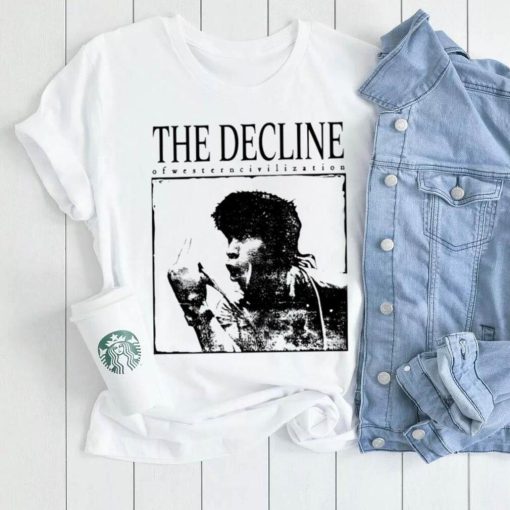 Charlidonath The Decline of Western Civilization photo shirt