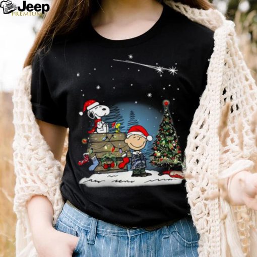 Charlie Brown And Snoopy Merry Christmas Shirt, Peanuts Christmas Shirt