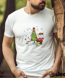 Charlie Brown And The Snoopy Christmas Tree Shirt