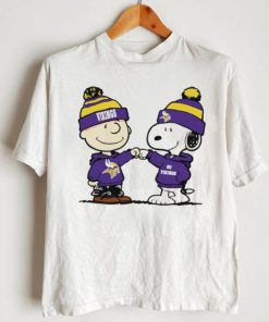 Charlie Brown and Snoopy NFL Minnesota Vikings football go Vikings cartoon shirt