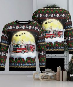 Charlotte County, Florida, Charlotte County Fire Department Christmas Ugly Sweater 3D