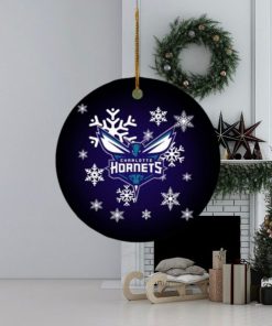 Charlotte Hornets NBA XMas Gifts For Fan Christmas Decorations Ornament