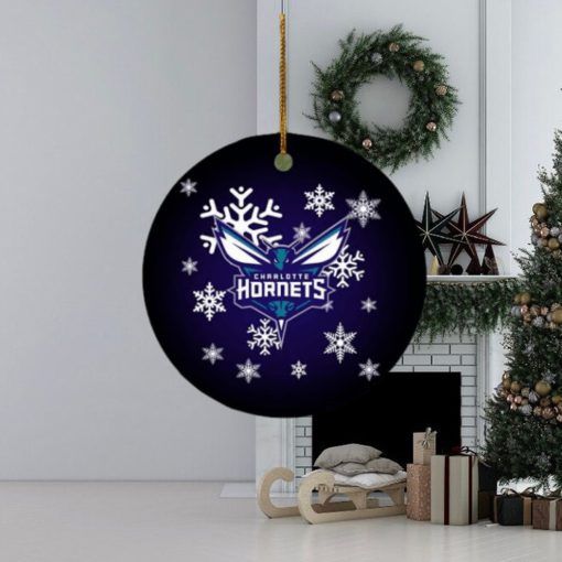 Charlotte Hornets NBA XMas Gifts For Fan Christmas Decorations Ornament