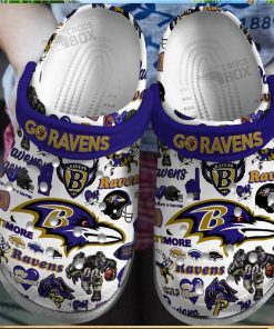 Charm City Swagger Clogs Go Ravens Crocs