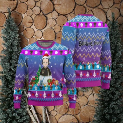 Charmy Pappitson Anime Ugly Christmas Sweater Black Clover Xmas Gift