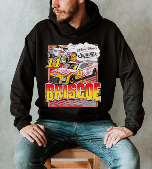 Chase Briscoe where there’s smoke Tony Stewart tribute 2023 shirt