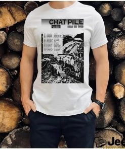 Chat Pile US Tour 2023 Limited Poster shirt