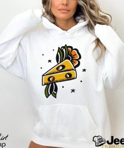 Cheese 4 Life with flowers art shirt