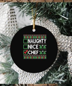 Chef Claus Christmas Ugly Sweater Chef Xmas Outfit 2022 Ornament Christmas