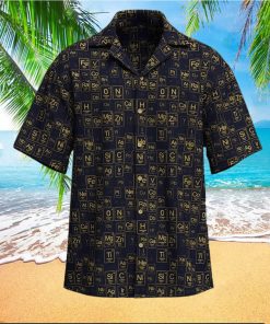 Chemical Elements Hawaiian Shirt