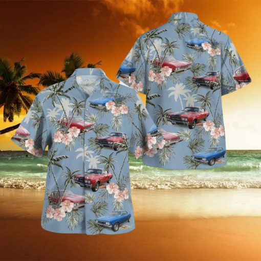 Chevrolet Chevelle Flower Car Lover Hawaiian Shirt