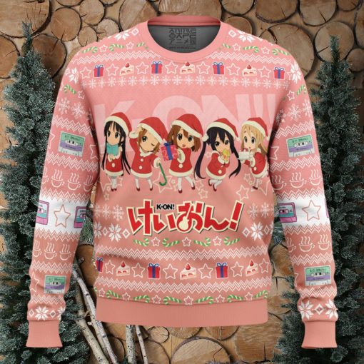 Chibi Christmas K On! Ugly Christmas Sweater