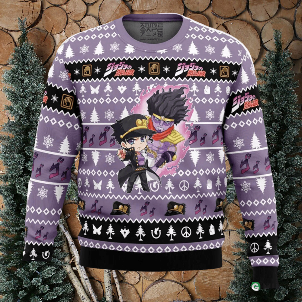 Jojo's bizarre adventure outlet christmas sweater