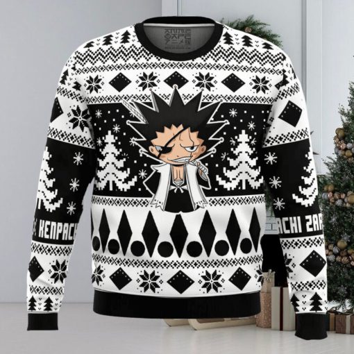 Chibi Kenpachi Zaraki Bleach Ugly Christmas Sweater Family Christmas Gift Ideas