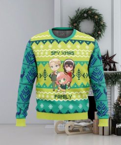 Chibi Spy X Family Ugly Christmas Sweaters For Men And Women