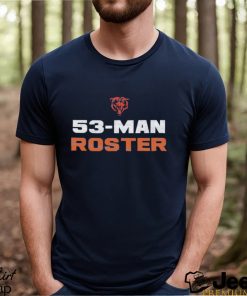 Chicago Bears 53 Man Roster Shirt