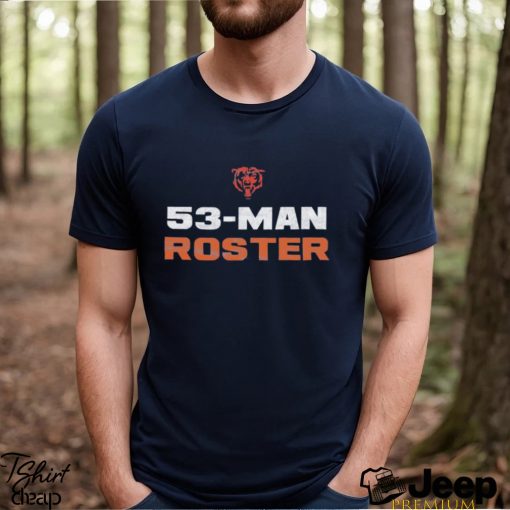 Chicago Bears 53 Man Roster Shirt