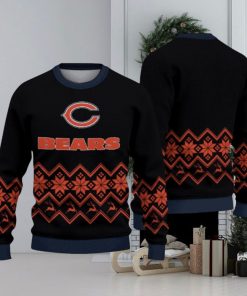 Chicago Bears Christmas Pattern Hot Trending Ugly Sweater For Real Fans