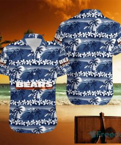 Chicago Bears Coconut Tree Pattern Hawaiian Shirt For Men Women