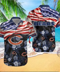 Chicago Bears Custom Name NFL Hawaiian Shirt And Shorts Gift For Men And Women Fans