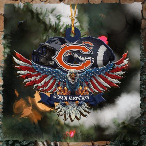 Chicago Bears Decorations, Eagles Christmas Ornaments