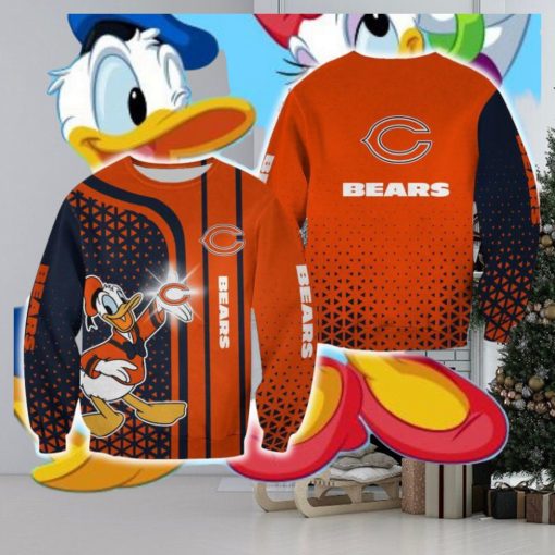 Chicago Bears Donald Ugly Sweater For Fans Best Gift Christmas