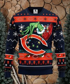 Chicago Bears Grinch Christmas Ugly Sweater