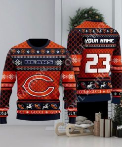 Chicago Bears Gucci Custom Christmas Sweater