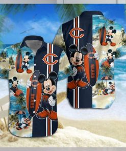 Chicago Bears Mickey Mouse Hawaiian Shirt