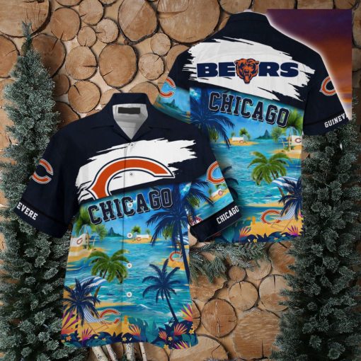 Chicago Bears NFL Customized Summer Hawaii Shirt For Sports Fans