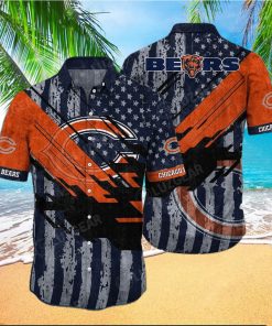 Chicago Bears NFL Football 3D Hawaiian Shirt And Shorts For Men And Women Gift Fans