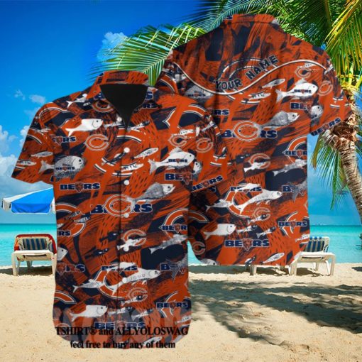 Chicago Bears NFL For Fan All Over Print Hawaiian Aloha Shirt