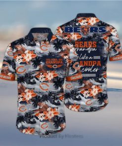 Chicago Bears NFL Hawaiian Shirt For Grandparent New Trending Beach Shirt
