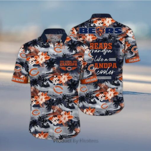 Chicago Bears NFL Hawaiian Shirt For Grandparent New Trending Beach Shirt