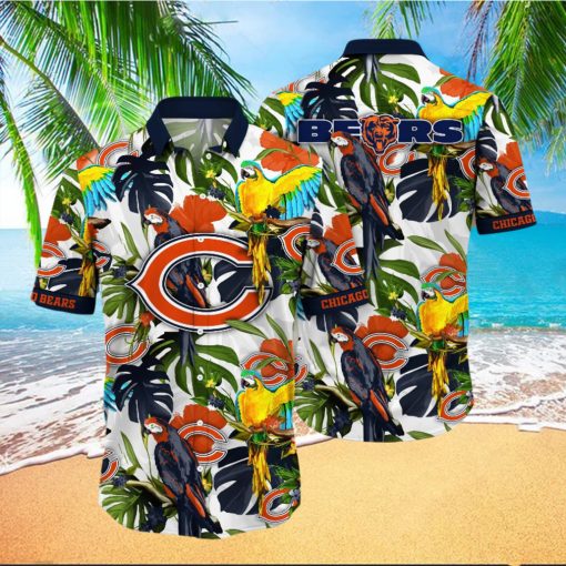 Chicago Bears NFL Hawaiian Shirt Starry Nightstime Aloha Shirt