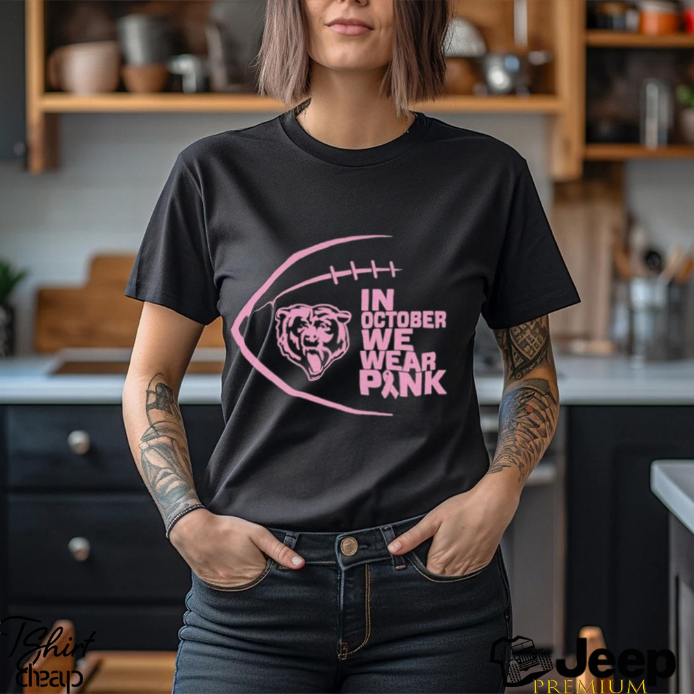 Pink chicago shop bears shirt