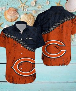 Chicago Bears NFL Polynesian Tattoo Hawaiian Shirt