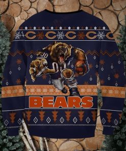 Chicago Bears Players Football Christmas Ugly Sweater