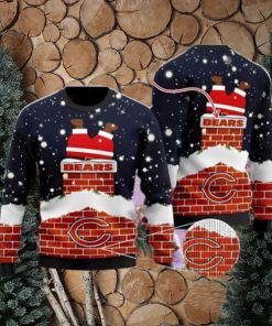 Chicago Bears Santa Claus Personalized Ugly Christmas Sweater Nice Gift For Everyone