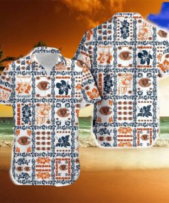 Chicago Bears Trendy Hawaiian Shirt And Short For Men Gift, Short Beach For Family Christmas