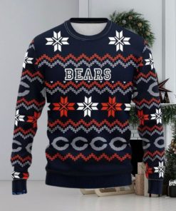 Chicago Bears Ugly Christmas Sweater 3D Gift For Fans