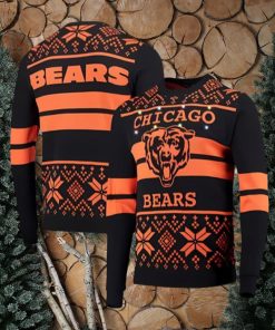 Chicago Bears Ugly Christmas Sweater Full Print For Chicago Bears Fans Christmas