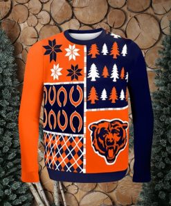 Chicago Bears Ugly Christmas Sweater Full Print For Chicago Bears Fans