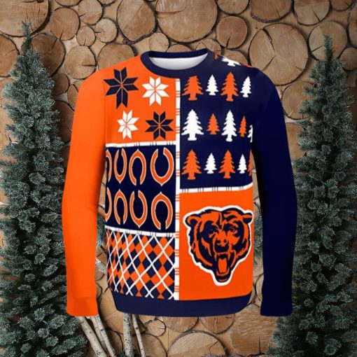 Chicago Bears Ugly Christmas Sweater Full Print For Chicago Bears Fans