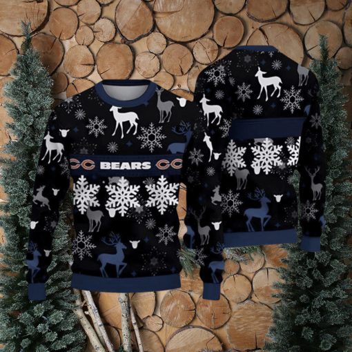 Chicago Bears Ugly Christmas Xmas Sweater Event Gift Mens Women