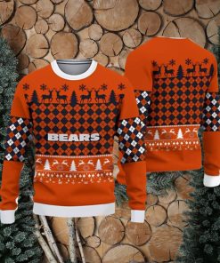 Chicago Bears Ugly Christmas Xmas Sweater Gather Gift Mens Women