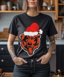 Chicago Bears logo Santa Hat Christmas 2023 Shirt